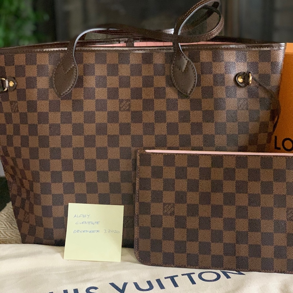 Louis Vuitton Neverfull MM - Rose Ballerine